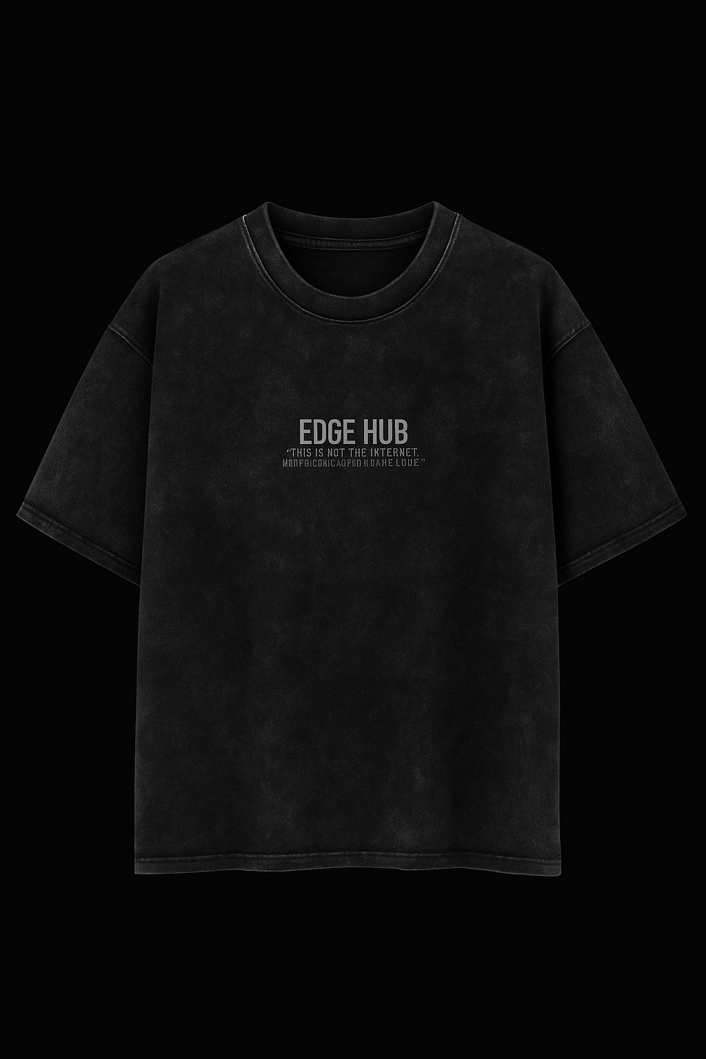 black acid wash